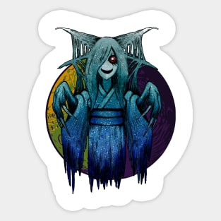 kaguya the evil female Sticker